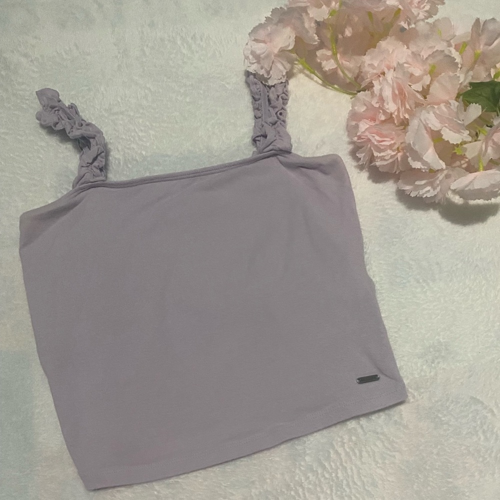 NEW Hollister Lavender Crop Top